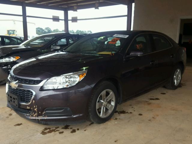 1G11C5SL6FF144697 - 2015 CHEVROLET MALIBU 1LT PURPLE photo 2