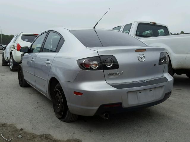 JM1BK32F181100829 - 2008 MAZDA 3 I SILVER photo 3