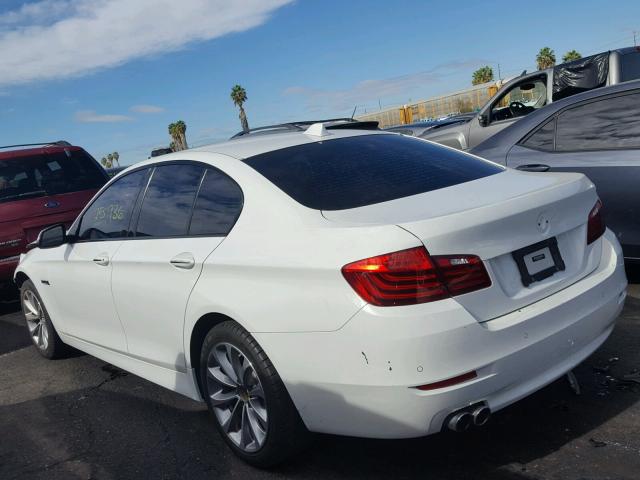 WBA5A5C56FD515204 - 2015 BMW 528 I WHITE photo 3