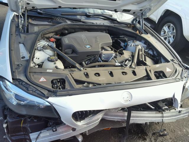 WBA5A5C56FD515204 - 2015 BMW 528 I WHITE photo 7