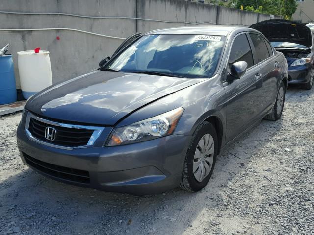 1HGCP26319A053904 - 2009 HONDA ACCORD GRAY photo 2