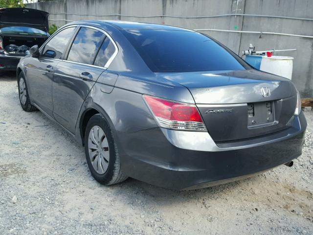 1HGCP26319A053904 - 2009 HONDA ACCORD GRAY photo 3