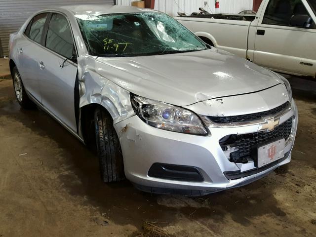 1G11C5SLXFF131791 - 2015 CHEVROLET MALIBU 1LT ვერცხლისფერი ფოტო 1