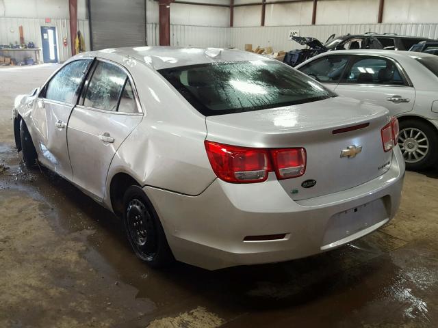 1G11C5SLXFF131791 - 2015 CHEVROLET MALIBU 1LT ვერცხლისფერი ფოტო 3