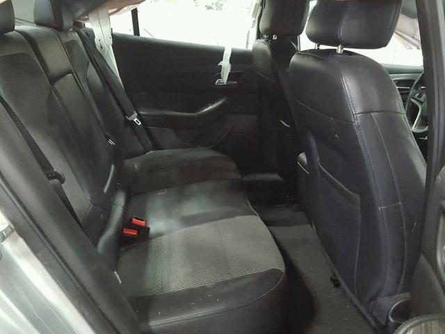 1G11C5SLXFF131791 - 2015 CHEVROLET MALIBU 1LT ვერცხლისფერი ფოტო 6