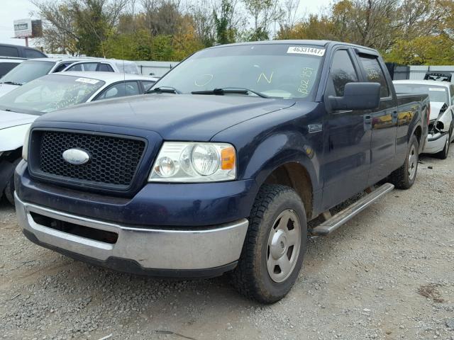 1FTRW12W36FB02959 - 2006 FORD F150 SUPER BLUE photo 2