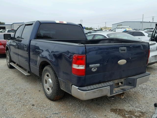 1FTRW12W36FB02959 - 2006 FORD F150 SUPER BLUE photo 3