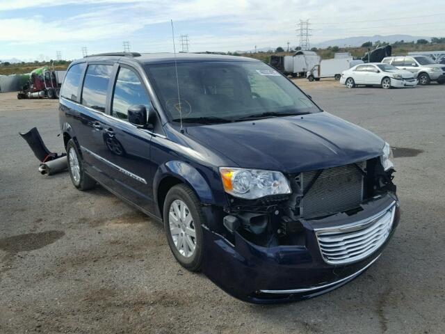 2C4RC1BG4GR185426 - 2016 CHRYSLER TOWN & COU BLUE photo 1