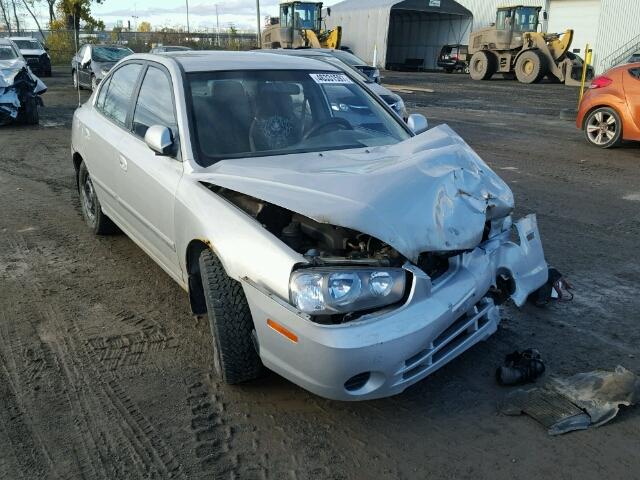 KMHDM45D71U180432 - 2001 HYUNDAI ELANTRA GL SILVER photo 1