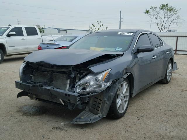 1N4AA5AP1DC839479 - 2013 NISSAN MAXIMA S CHARCOAL photo 2