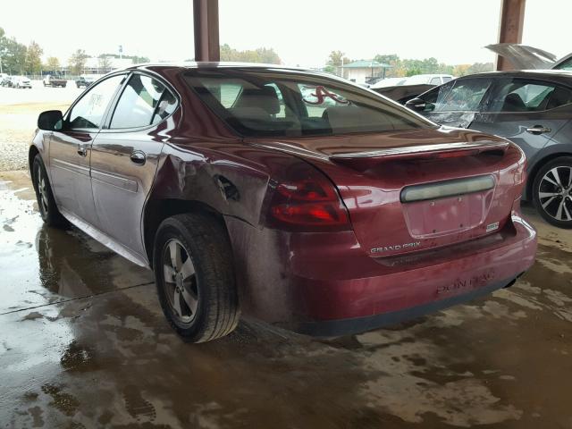 2G2WP522251191129 - 2005 PONTIAC GRAND PRIX Qırmızı foto 3