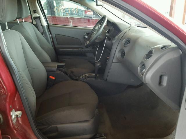 2G2WP522251191129 - 2005 PONTIAC GRAND PRIX Qırmızı foto 5