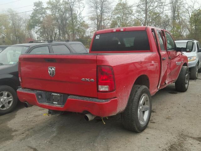 1C6RR7FT2ES126015 - 2014 RAM 1500 ST RED photo 4