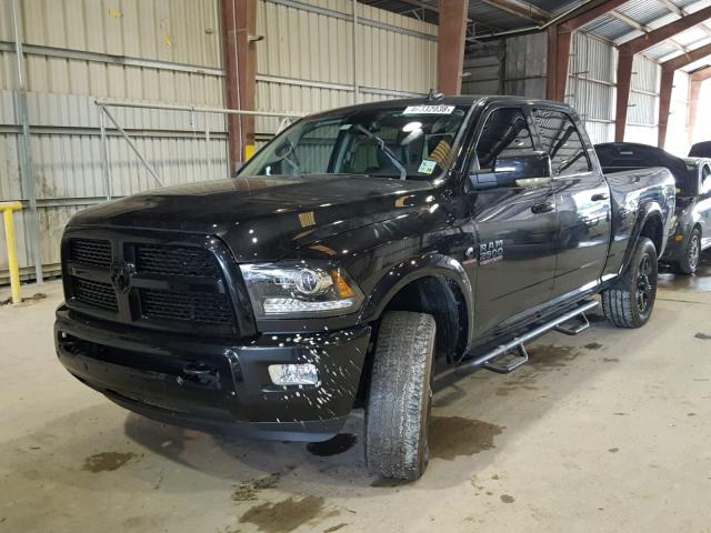 3C6UR5FL6GG247168 - 2016 RAM 2500 LARAM BLACK photo 2