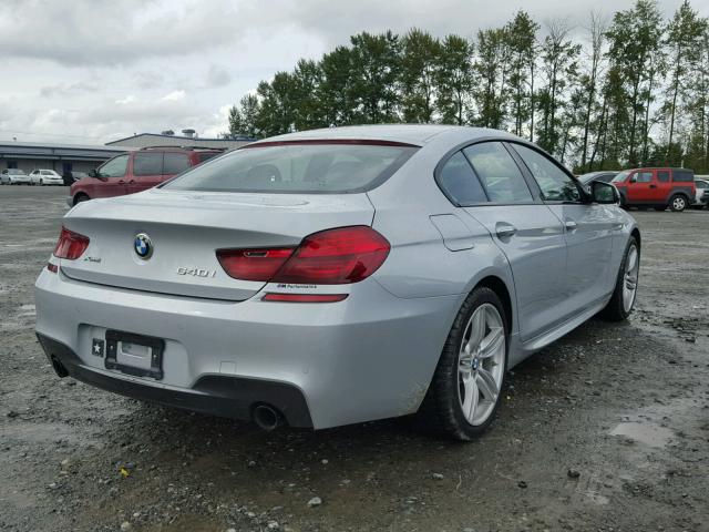 WBA6D2C55HGT66361 - 2017 BMW 640 XI SILVER photo 4