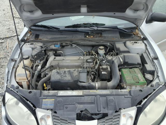 1G2JB12F847234605 - 2004 PONTIAC SUNFIRE SILVER photo 7