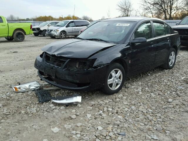 1G8AJ55F67Z202773 - 2007 SATURN ION LEVEL BLACK photo 2