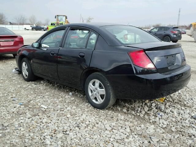 1G8AJ55F67Z202773 - 2007 SATURN ION LEVEL BLACK photo 3