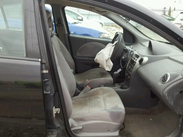 1G8AJ55F67Z202773 - 2007 SATURN ION LEVEL BLACK photo 5