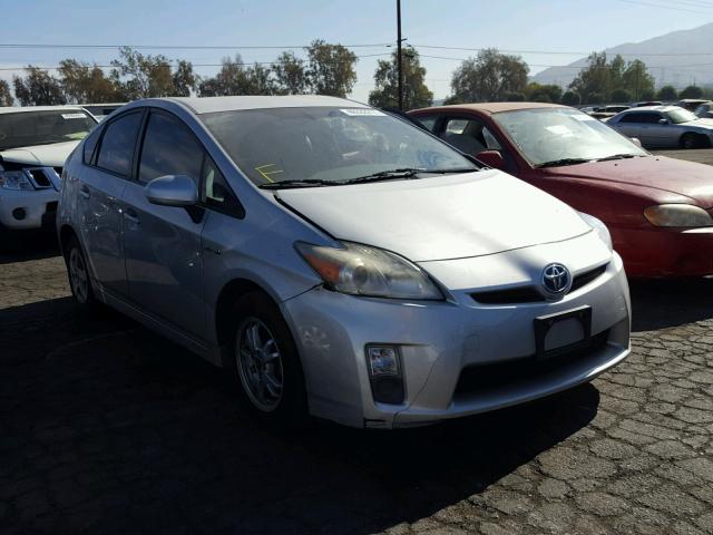 JTDKN3DU8B0250596 - 2011 TOYOTA PRIUS SILVER photo 1