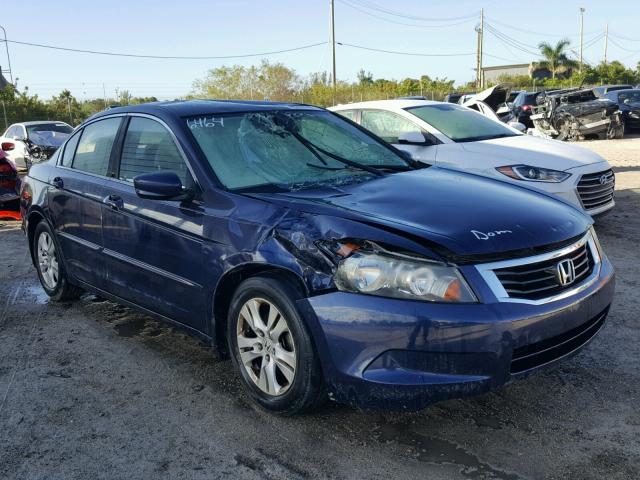 JHMCP26438C076464 - 2008 HONDA ACCORD BLUE photo 1