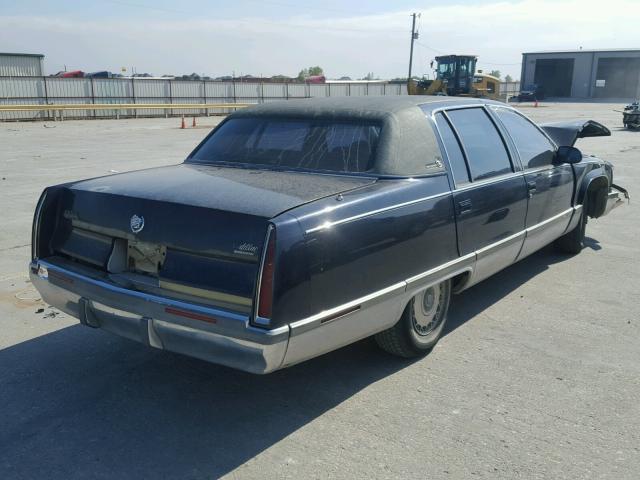 1G6DW52PXSR700083 - 1995 CADILLAC FLEETWOOD BLUE photo 4