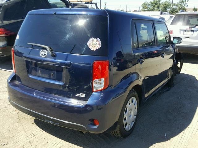 JTLZE4FE4EJ056967 - 2014 TOYOTA SCION XB ლურჯი ფოტო 4