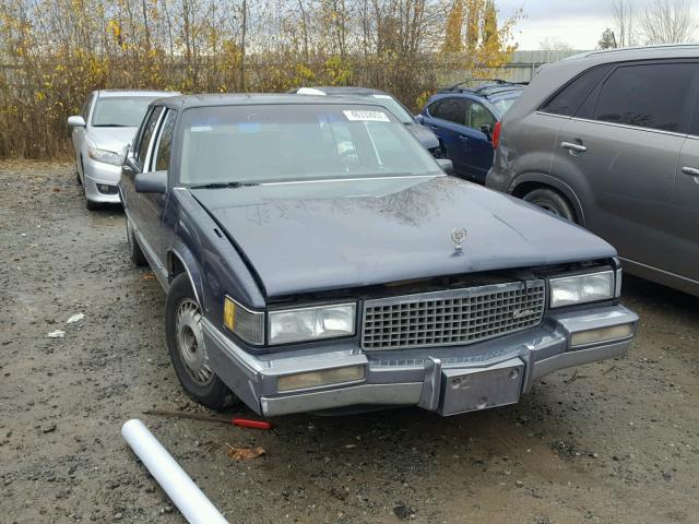 1G6CD5336L4254672 - 1990 CADILLAC DEVILLE BLUE photo 1