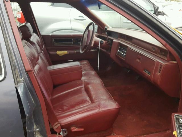 1G6CD5336L4254672 - 1990 CADILLAC DEVILLE BLUE photo 5