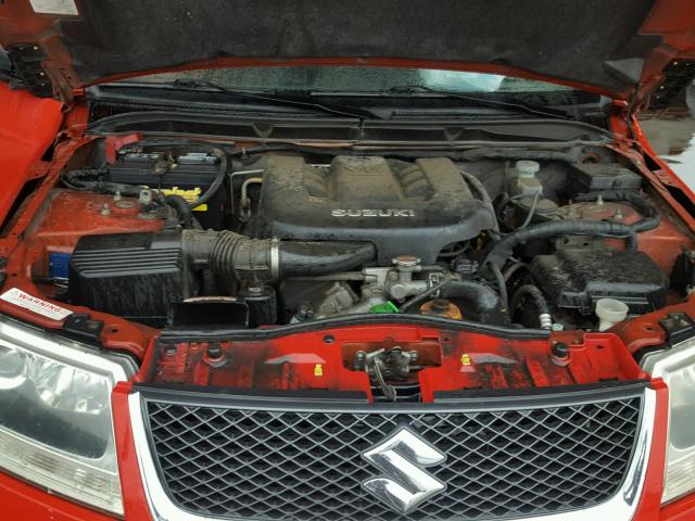 JS3TE943064100951 - 2006 SUZUKI GRAND VITA RED photo 7