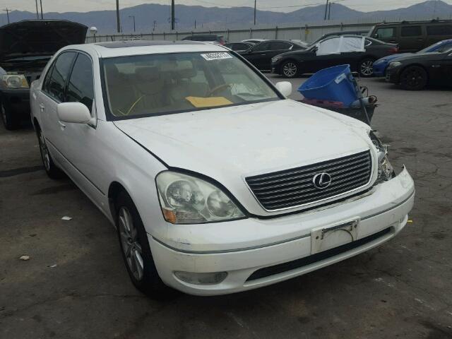 JTHBN30F010020748 - 2001 LEXUS LS 430 WHITE photo 1