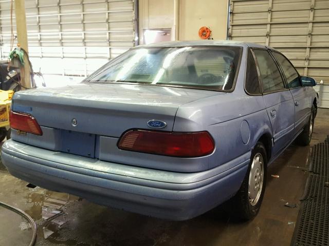 1FALP5245RA185312 - 1994 FORD TAURUS GL BLUE photo 4