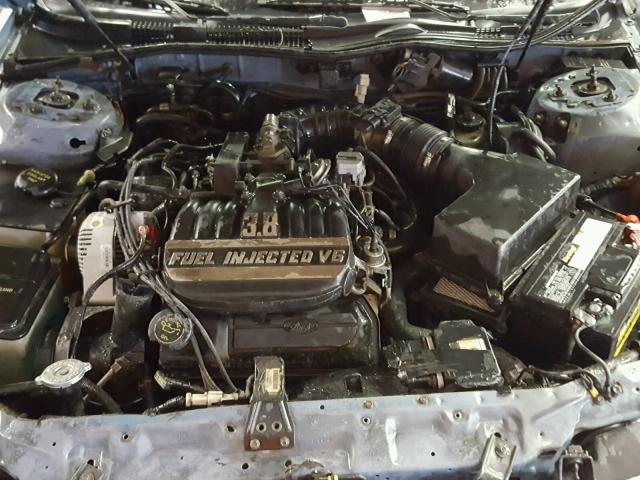 1FALP5245RA185312 - 1994 FORD TAURUS GL BLUE photo 7