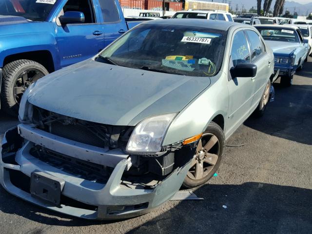 3FAHP07Z18R201510 - 2008 FORD FUSION SE GREEN photo 2