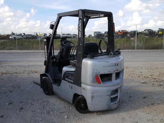 CPL029P3358 - 2005 NISSAN FORKLIFT SILVER photo 3