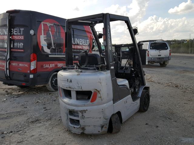 CPL029P3358 - 2005 NISSAN FORKLIFT SILVER photo 4