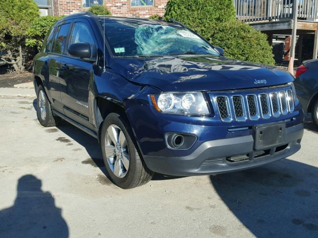 1C4NJDBB5GD521162 - 2016 JEEP COMPASS SP BLUE photo 1