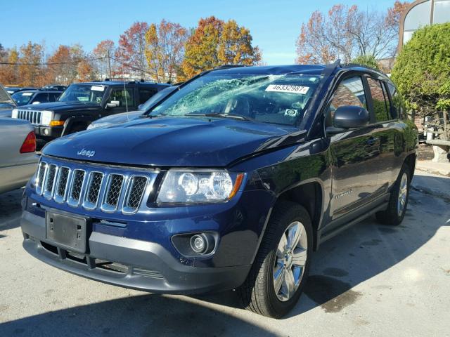 1C4NJDBB5GD521162 - 2016 JEEP COMPASS SP BLUE photo 2