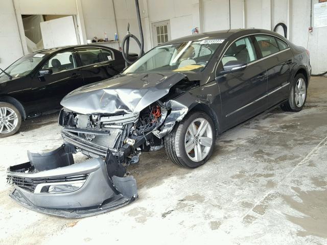 WVWBN7AN4GE507901 - 2016 VOLKSWAGEN CC BASE GRAY photo 2