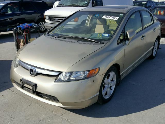 1HGFA16847L013919 - 2007 HONDA CIVIC GOLD photo 2