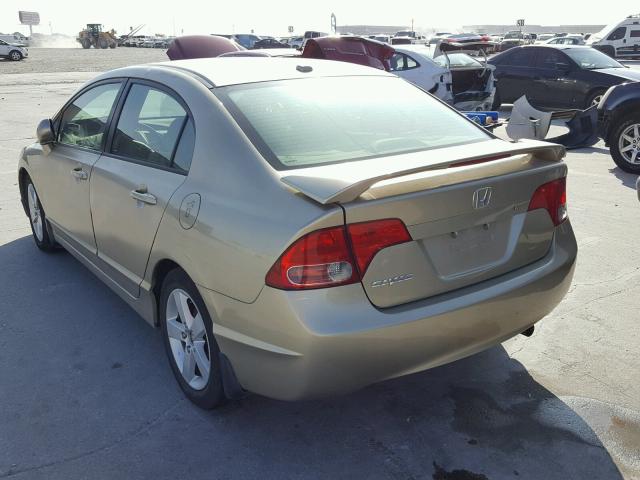 1HGFA16847L013919 - 2007 HONDA CIVIC GOLD photo 3