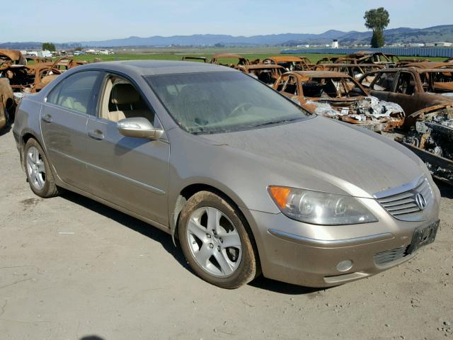 JH4KB165X5C013368 - 2005 ACURA RL BEIGE photo 1