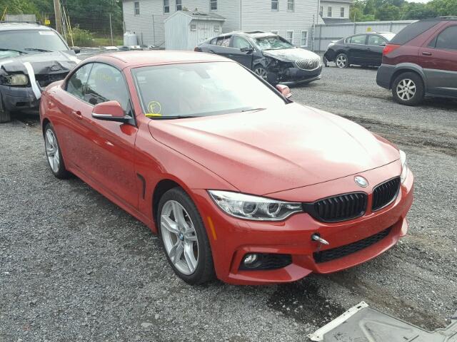 WBA4U1C59H5A15842 - 2017 BMW 440XI RED photo 1