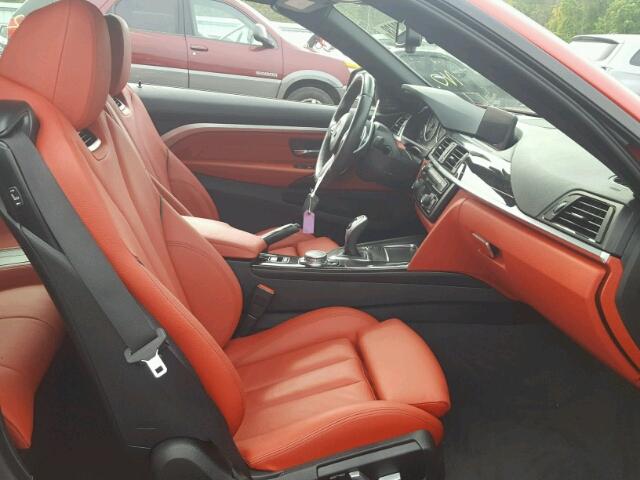 WBA4U1C59H5A15842 - 2017 BMW 440XI Красный фото 5