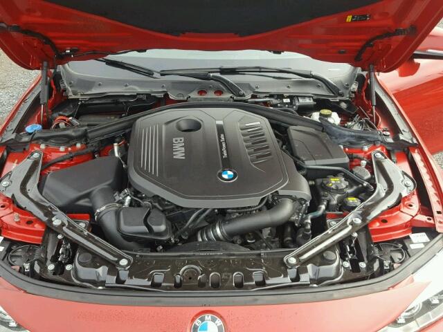 WBA4U1C59H5A15842 - 2017 BMW 440XI Красный фото 7