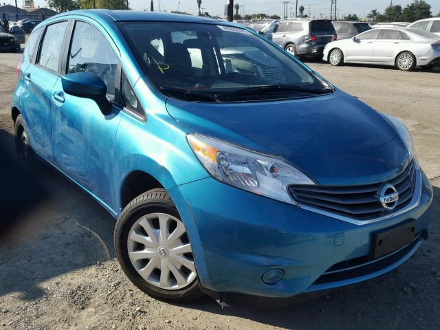 3N1CE2CPXFL433035 - 2015 NISSAN VERSA NOTE TEAL photo 1