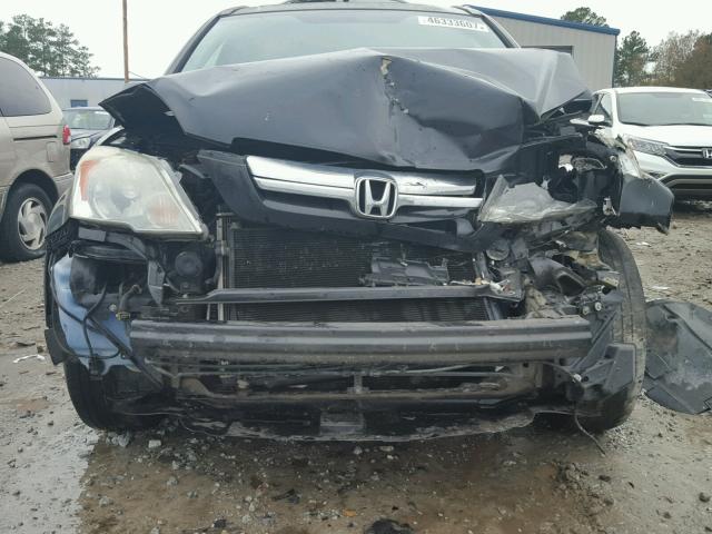 5J6RE48739L069711 - 2009 HONDA CR-V BLACK photo 9