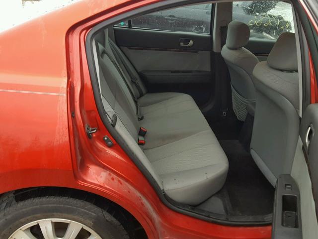 4A3AB36F99E019865 - 2009 MITSUBISHI GALANT RED photo 6