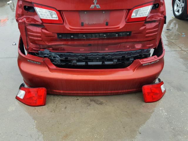 4A3AB36F99E019865 - 2009 MITSUBISHI GALANT RED photo 9