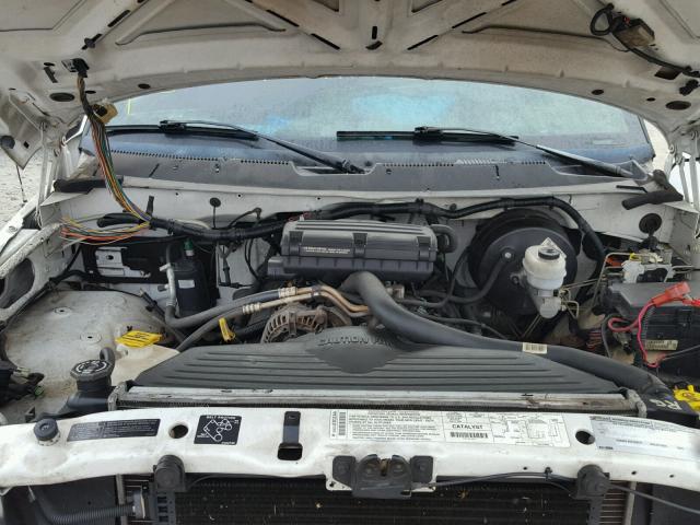 3B7HF13Z1YM200542 - 2000 DODGE RAM 1500 WHITE photo 7